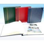 Traditional Photo Album - English Library Two-Tone - Studio 80 - Page Size 9" x 8 3/4"