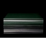 Leather Self Adhesive Photo Album - Green - Overall Page Size: 315 x 325mm, 12 1/4" x 12 3/4"