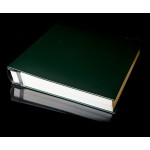Leather Self Adhesive Photo Album - Green - Overall Page Size: 315 x 325mm, 12 1/4" x 12 3/4"