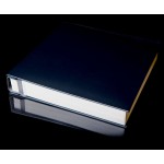 Leather Self Adhesive Photo Album - Navy Blue - Overall Page Size: 315 x 325mm, 12 1/4" x 12 3/4"