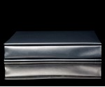 Leather Self Adhesive Photo Album - Navy Blue - Overall Page Size: 315 x 325mm, 12 1/4" x 12 3/4"