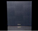 Leather Self Adhesive Photo Album - Navy Blue - Overall Page Size: 315 x 325mm, 12 1/4" x 12 3/4"