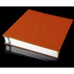 Leather Self Adhesive Photo Album - Sienna - Overall Page Size: 315 x 325mm, 12 1/4" x 12 3/4"