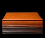 Leather Self Adhesive Photo Album - Sienna - Overall Page Size: 315 x 325mm, 12 1/4" x 12 3/4"
