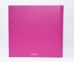 The Chelsea Collection - Classic Two - Raspberry -  Photo Album - Page Size 12 1/2" x 12 1/4" inches