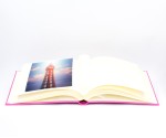 The Chelsea Collection - Classic Two - Raspberry -  Photo Album - Page Size 12 1/2" x 12 1/4" inches
