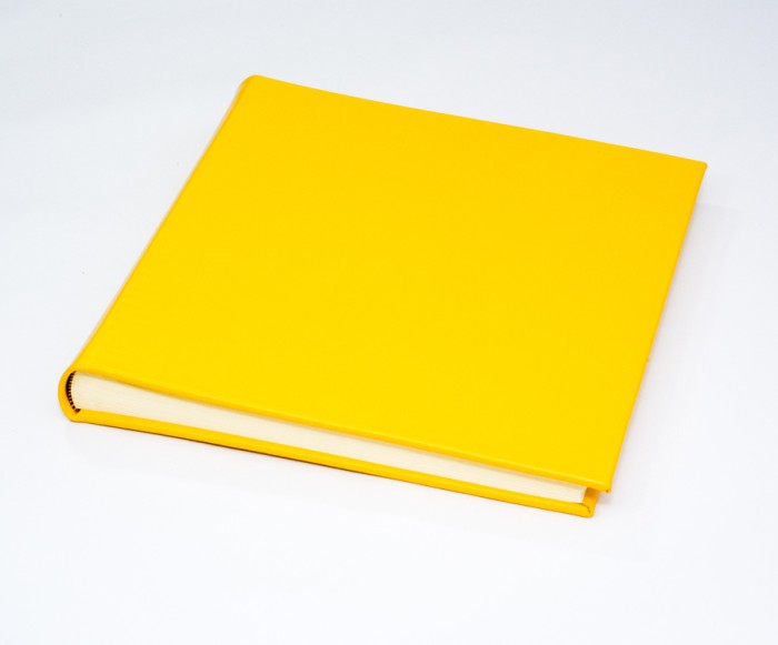 The Chelsea Collection - Classic Two - Mustard Yellow -  Photo Album - Page Size 12 1/2" x 12 1/4" inches