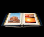 Self Adhesive Photo Album - Blue Two-Tone Cover - Overall Page Size: 315 x 325mm, 12 1/4" x 12 3/4"