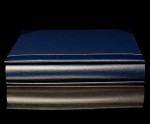 Self Adhesive Photo Album - Blue Two-Tone Cover - Overall Page Size: 315 x 325mm, 12 1/4" x 12 3/4"