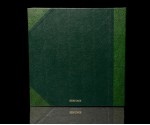 Self Adhesive Photo Album - Green Two-Tone Cover - Overall Page Size: 315 x 325mm, 12 1/4" x 12 3/4"