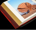 Self Adhesive Photo Album - Red Two-Tone Cover - Overall Page Size: 315 x 325mm, 12 1/4" x 12 3/4"