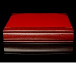 Self Adhesive Photo Album - Red Two-Tone Cover - Overall Page Size: 315 x 325mm, 12 1/4" x 12 3/4"