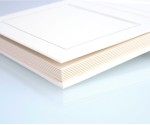 Pure White Slip In Wedding Photo Album for 30 / 40 / 50 or 60 - 6" x 8" - Portrait Photos