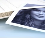 Pure White Slip In Wedding Photo Album for 30 / 40 / 50 or 60 - 8" x 10" - Portrait Photos