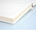 Pure White Slip In Wedding Photo Album for 30 / 40 / 50 or 60 - 8" x 10" - Portrait Photos