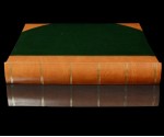 Traditional Photo Album - English Library Tan Spine/Corners - Classic Three - Page Size 13 3/4" x 13 3/4"
