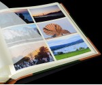 Traditional Photo Album - English Library Tan Spine/Corners - Classic Three - Page Size 13 3/4" x 13 3/4"