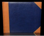 Traditional Photo Album - English Library Tan Spine/Corners - Classic Four - Page Size: 16 1/2" x 13 3/4"