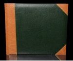 Traditional Photo Album - English Library Tan Spine/Corners - Classic Four - Page Size: 16 1/2" x 13 3/4"