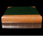 Traditional Photo Album - English Library Tan Spine/Corners - Classic Four - Page Size: 16 1/2" x 13 3/4"
