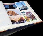 Traditional Photo Album - English Library Tan Spine/Corners - Classic Four - Page Size: 16 1/2" x 13 3/4"