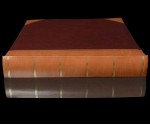 Traditional Photo Album - English Library Tan Spine/Corners - Classic Four - Page Size: 16 1/2" x 13 3/4"