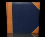 Traditional Photo Album - English Library Tan Spine/Corners - Classic Two - Page Size 12 1/2" x 12 1/4"