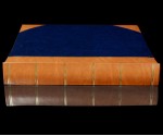 Traditional Photo Album - English Library Tan Spine/Corners - Classic Two - Page Size 12 1/2" x 12 1/4"