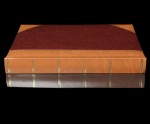 Traditional Photo Album - English Library Tan Spine/Corners - Classic One - Page Size: 8 1/2" x 11 3/4"