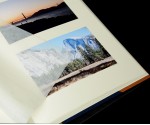 Traditional Photo Album - English Library Tan Spine/Corners - Classic One - Page Size: 8 1/2" x 11 3/4"