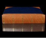 Traditional Photo Album - English Library Tan Spine/Corners - Studio 80 - Page Size 9" x 8 3/4"
