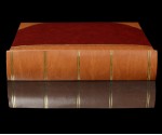 Traditional Photo Album - English Library Tan Spine/Corners - Studio 80 - Page Size 9" x 8 3/4"