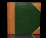 Traditional Photo Album - English Library Tan Spine/Corners - Studio 80 - Page Size 9" x 8 3/4"