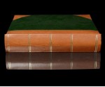 Traditional Photo Album - English Library Tan Spine/Corners - Studio 80 - Page Size 9" x 8 3/4"