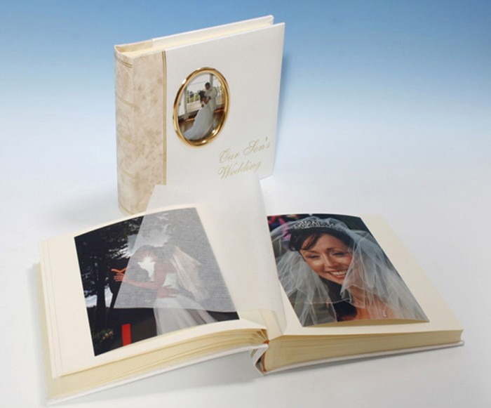 Harmony Classic Two - Cameo Wedding Photo Album - Page Size 12 1/2" x 12 1/4" 