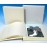 Leather Wedding Photo Album - Classic Three - Ivory White or Cream - Page Size 13 3/4" x 13 3/4"