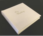 Somerset Linen Wedding Album - Classic Three - Page Size 13 3/4" x 13 3/4"