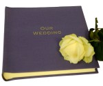 Somerset Linen Wedding Album - Classic Three - Page Size 13 3/4" x 13 3/4"