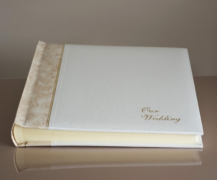 Traditional Wedding Album - Harmony Classic Three - Wedding Album - Page Size 13 3/4" x 13 3/4"