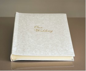 Traditional Wedding Album - Romantica Classic One - Wedding Album - Page Size 8 1/2" x 11 3/4"