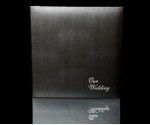 Black Leather Self-Adhesive Wedding Photo Album