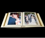 Cream Leather Self-Adhesive Wedding Photo Album