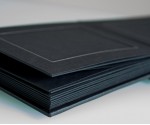Classic Black Slip In Wedding Photo Album for 30 / 40 / 50 or 60 - 5" x 7" - Landscape Photos