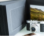 Classic Black Slip In Wedding Photo Album for 30 / 40 / 50 or 60 - 5" x 7" - Landscape Photos