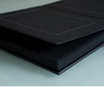 Classic Black Slip In Wedding Photo Album for 30 / 40 / 50 or 60 - 5" x 7" - Portrait Photos