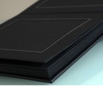 Classic Black Slip In Wedding Photo Album for 30 / 40 / 50 or 60 - 6" x 8" - Portrait Photos