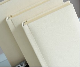 Cream Slip In Wedding Photo Album for 50 - 6" x 8" - Portrait Photos